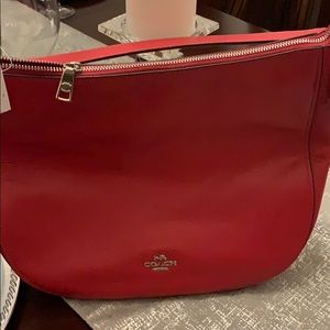 Red Coach Crossbody